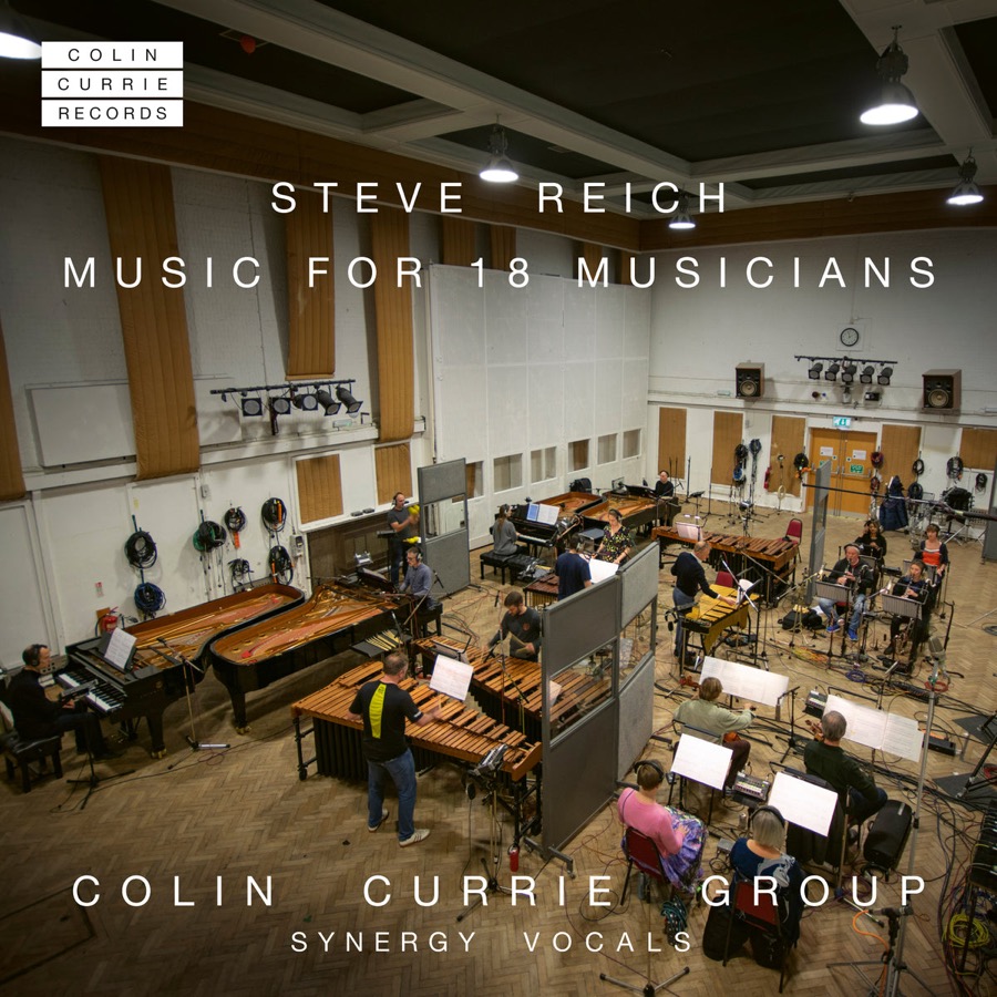 Steve Reich: Music for 18 Musicians album cover